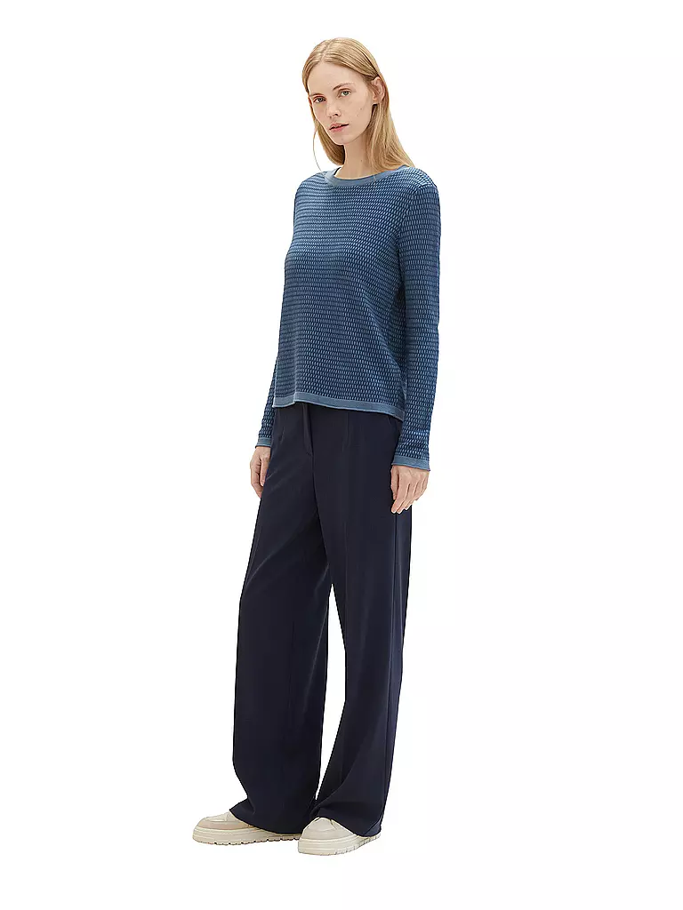 TOM TAILOR | Pull | Bleu