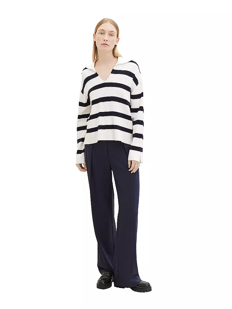 TOM TAILOR | Pull | Blanc