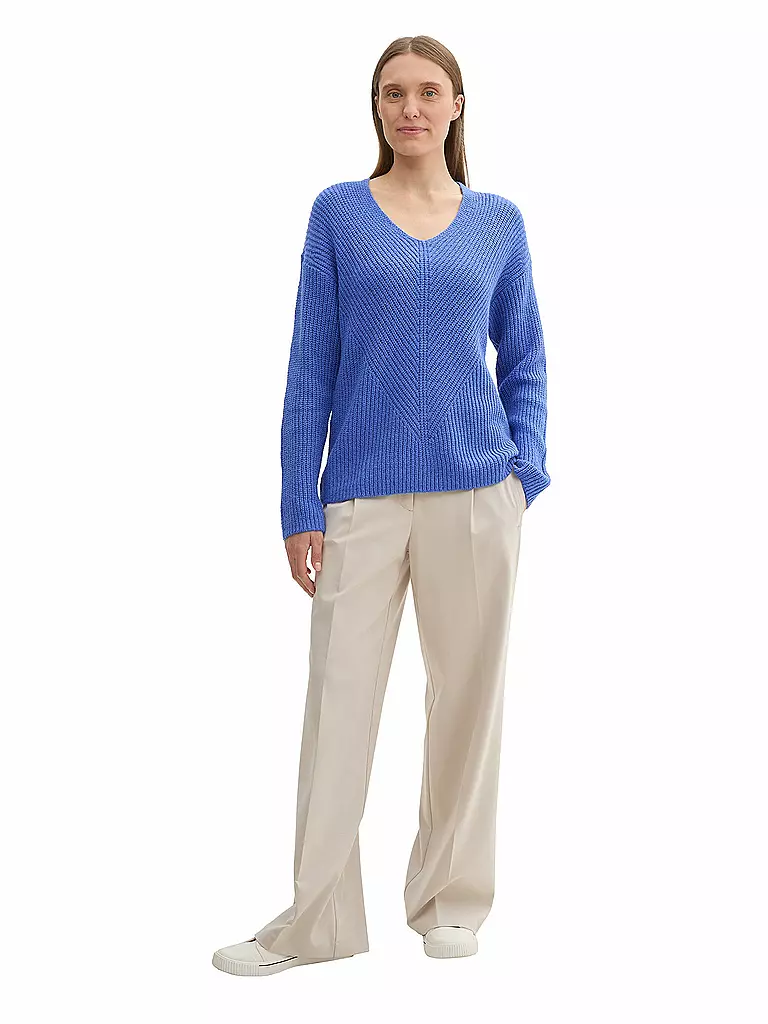 TOM TAILOR | Pull | Bleu