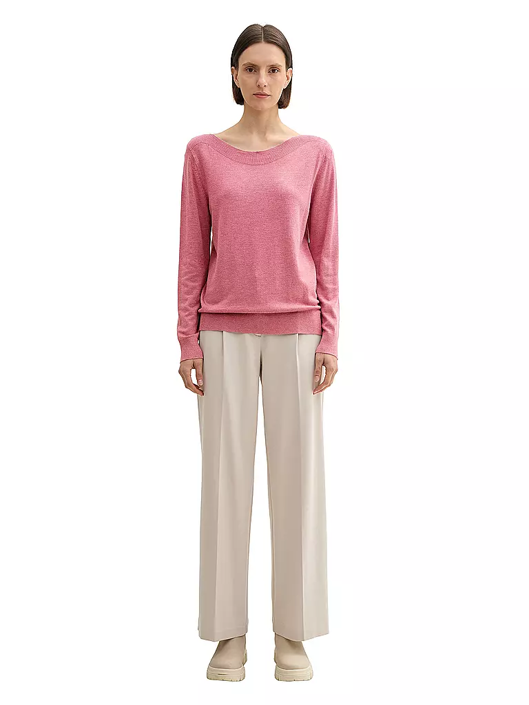 TOM TAILOR | Pull | rosa
