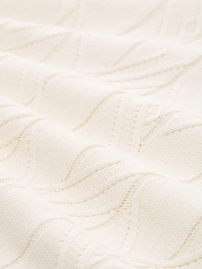 TOM TAILOR | Pull | Blanc