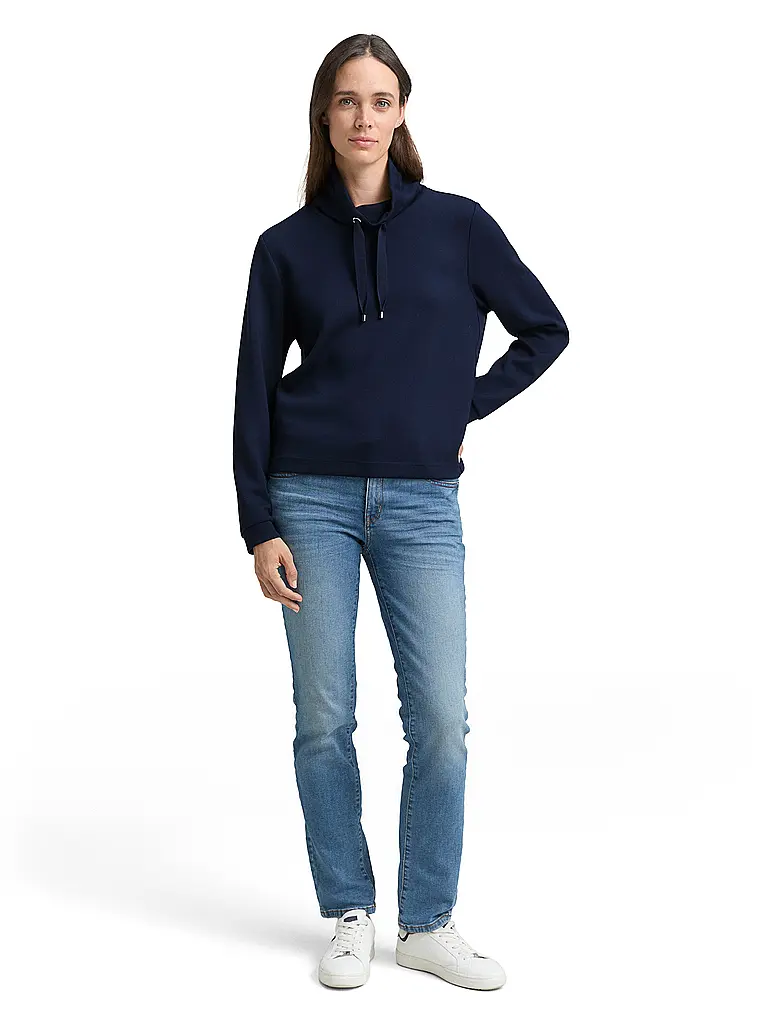 TOM TAILOR | Pull | Bleu foncé