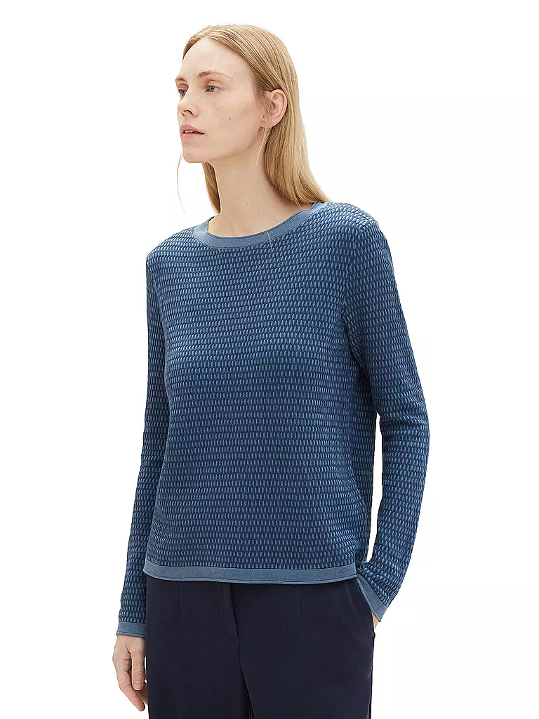 TOM TAILOR | Pull | Bleu