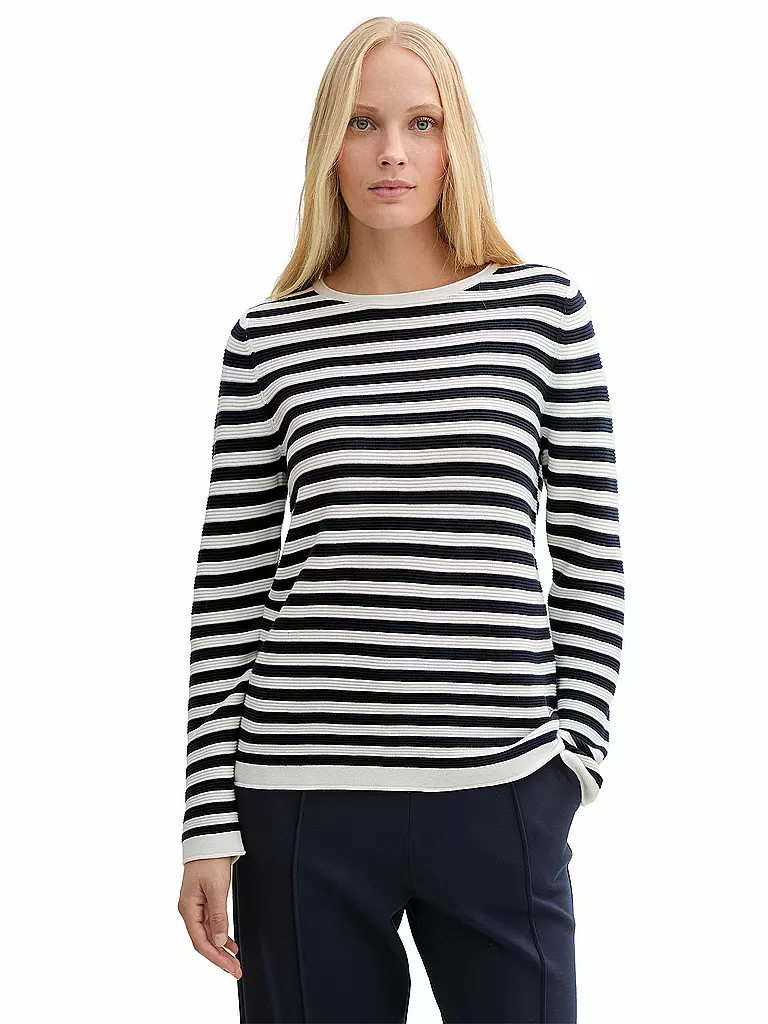 TOM TAILOR | Pull | dunkelblau