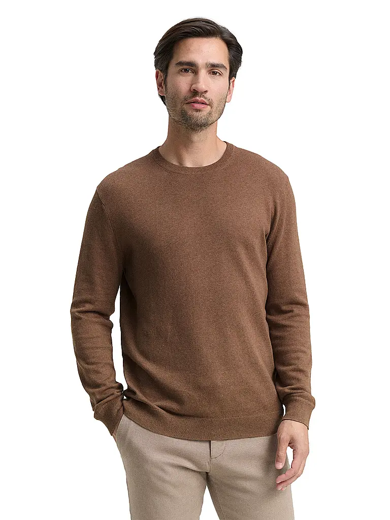TOM TAILOR | Pull | braun