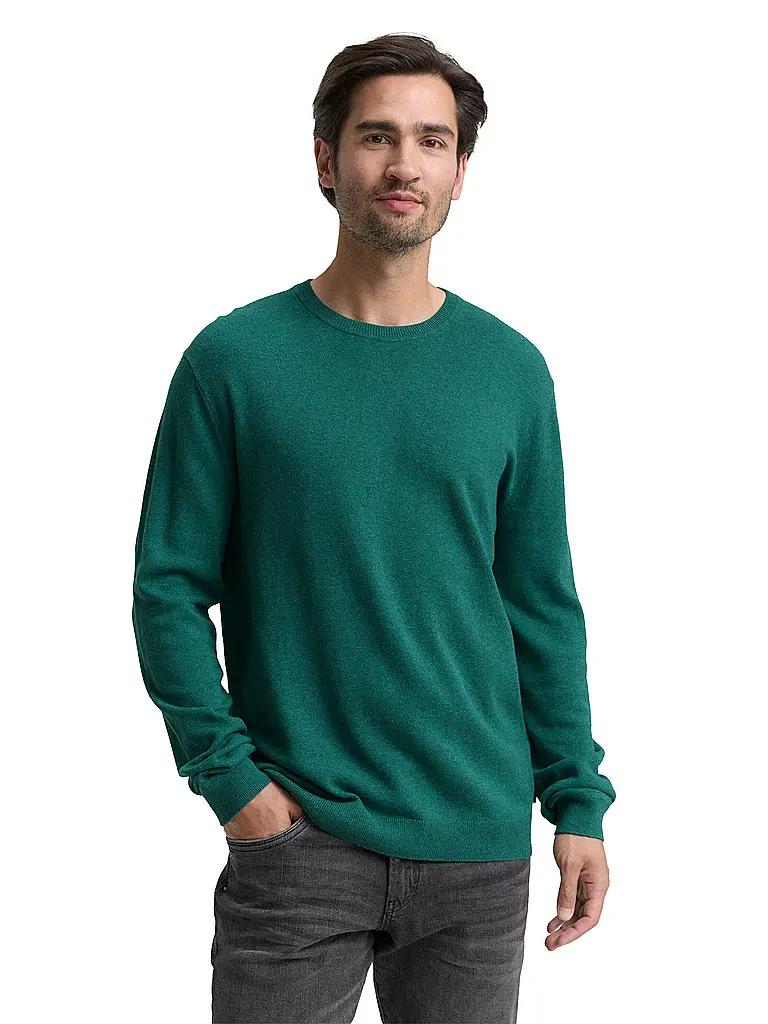 TOM TAILOR | Pull | grün
