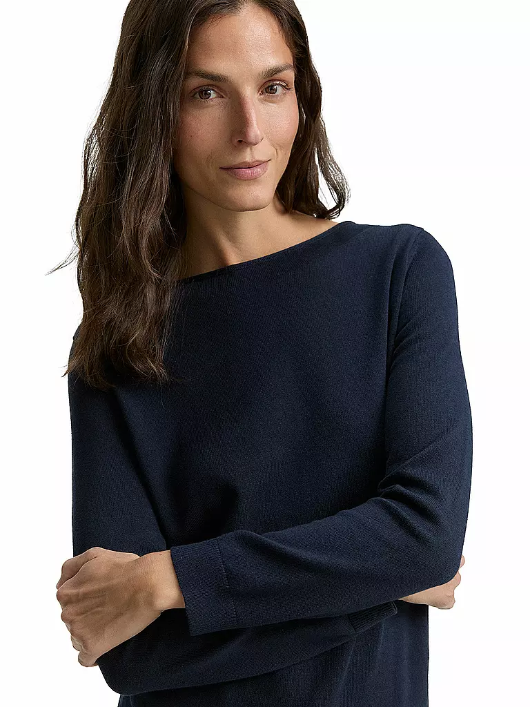 TOM TAILOR | Pull | Bleu foncé