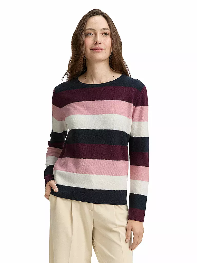 TOM TAILOR | Pull | rosa