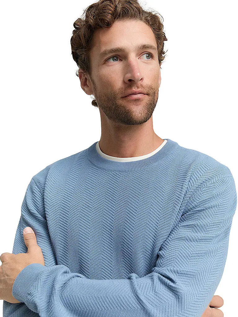 TOM TAILOR | Pull | blau