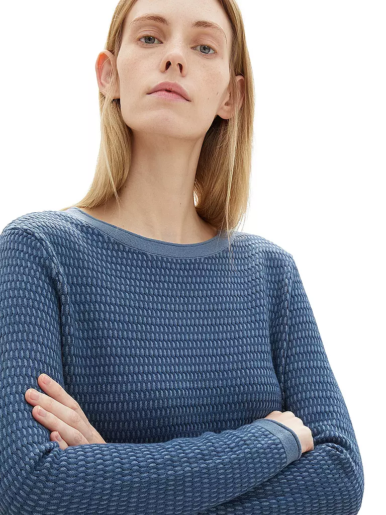 TOM TAILOR | Pull | Bleu