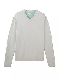 TOM TAILOR | Pull | Gris clair