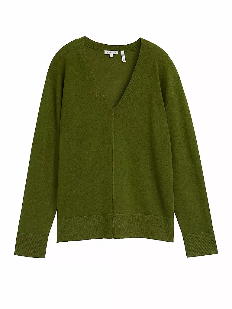 TOM TAILOR | Pull-over | olive