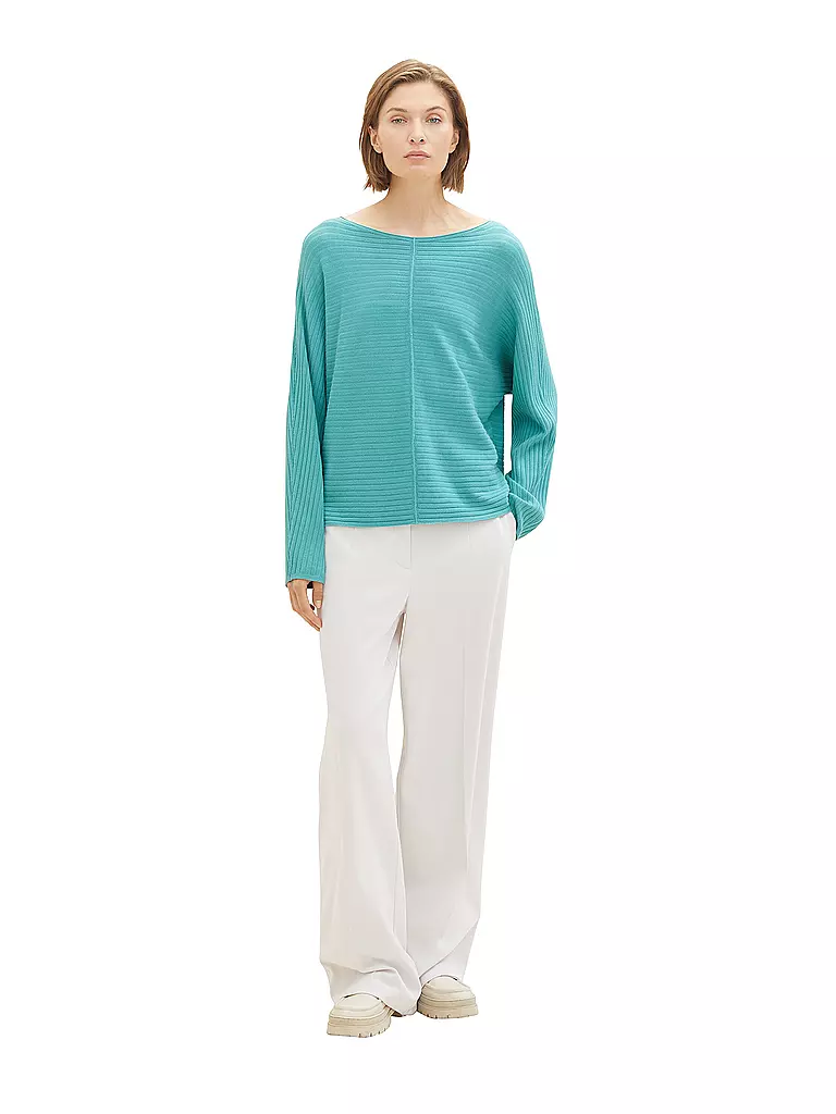 TOM TAILOR | Pull-over | petrol