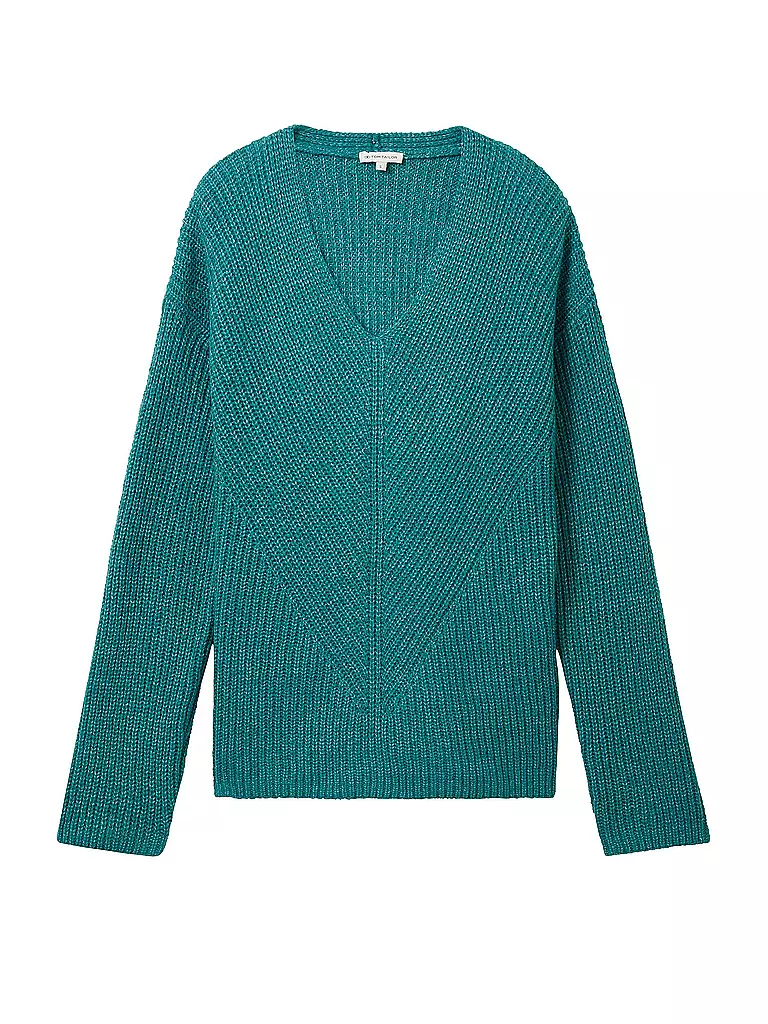 TOM TAILOR | Pullover  | Pétrole