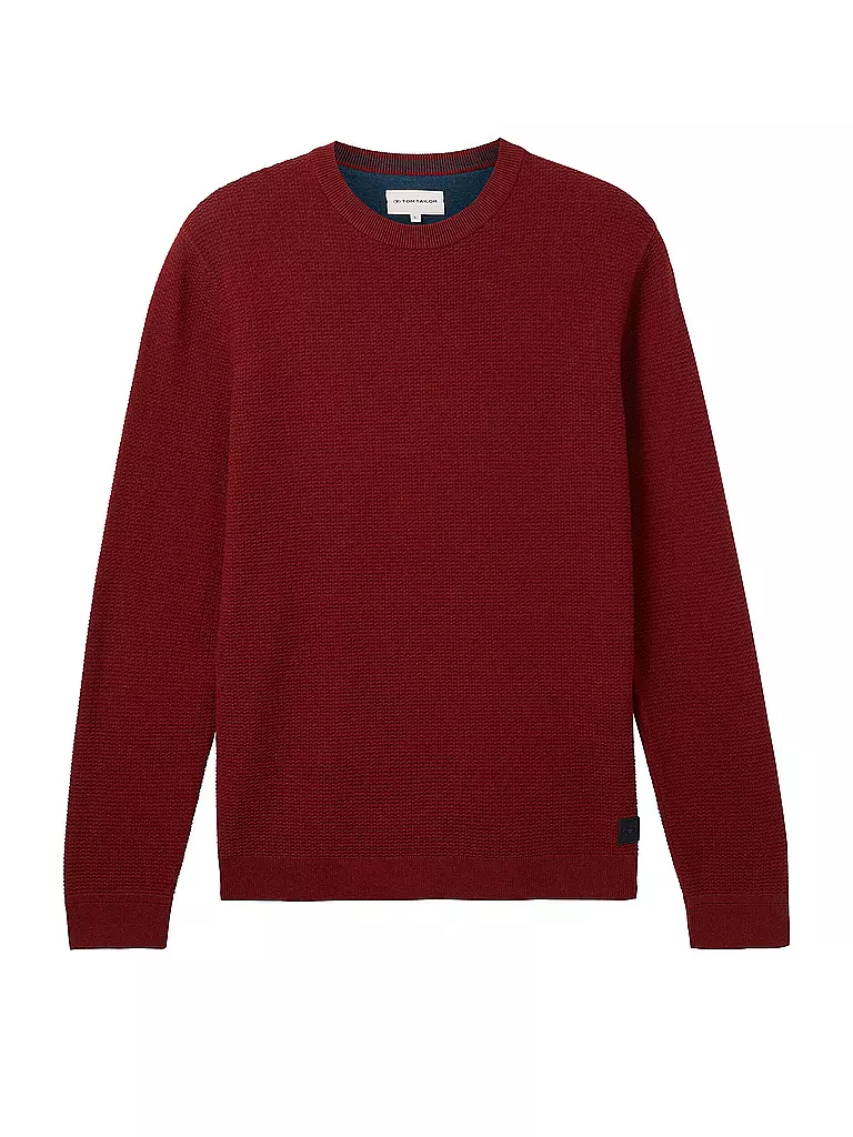 TOM TAILOR | Pullover  | Rouge