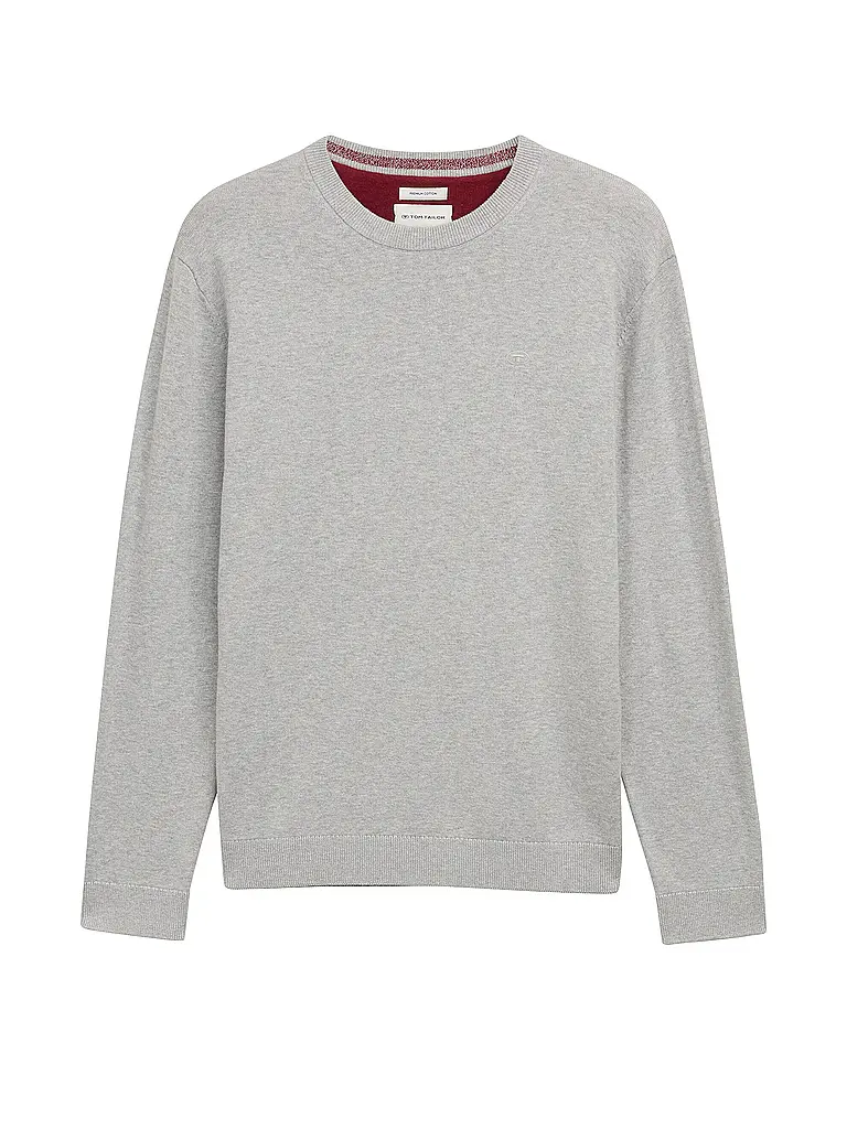 TOM TAILOR | Pullover  | grau