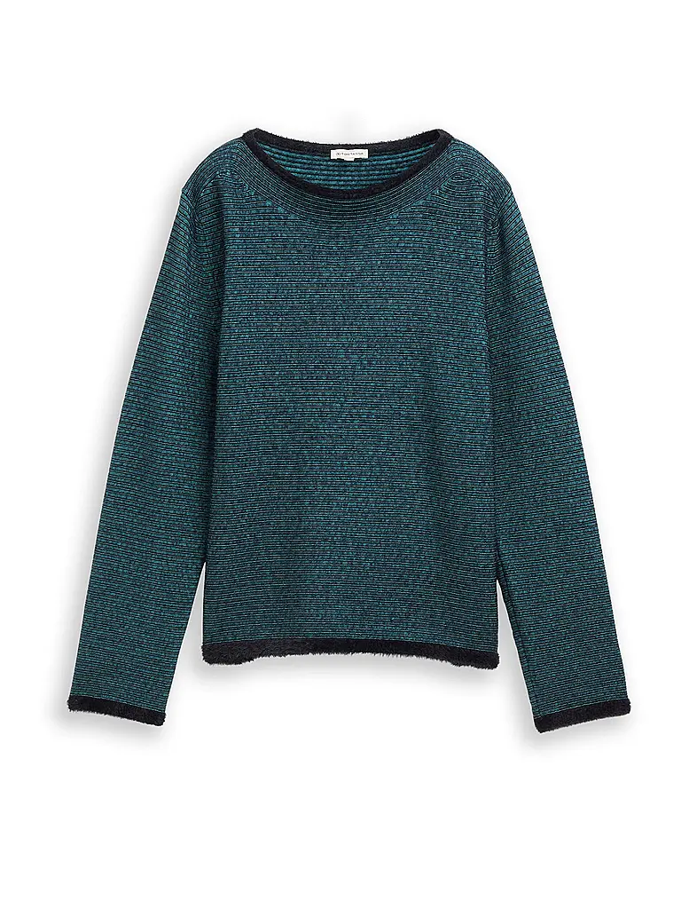 TOM TAILOR | Pullover  | Pétrole
