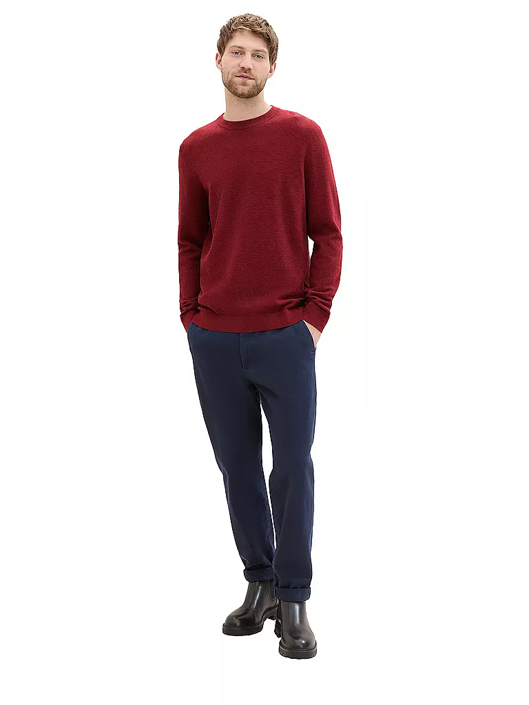 TOM TAILOR | Pullover  | Rouge