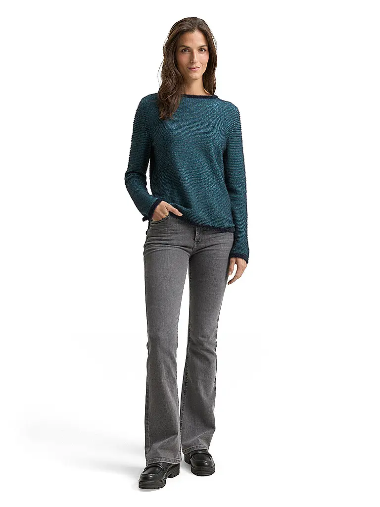 TOM TAILOR | Pullover  | Pétrole