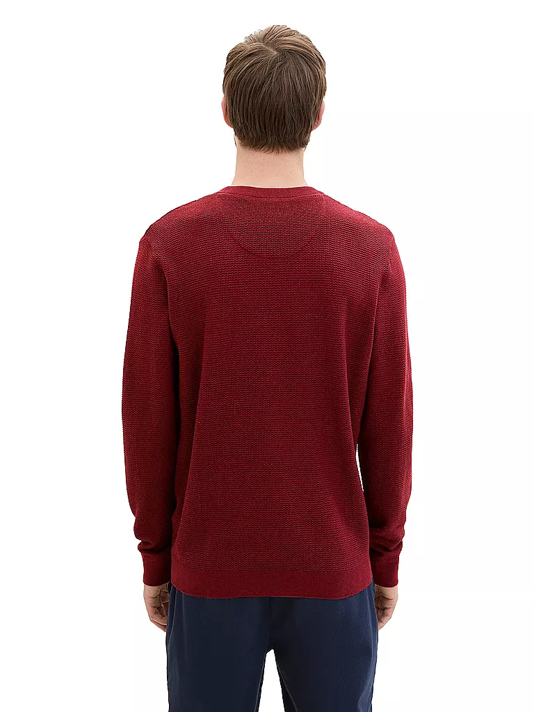TOM TAILOR | Pullover  | Rouge
