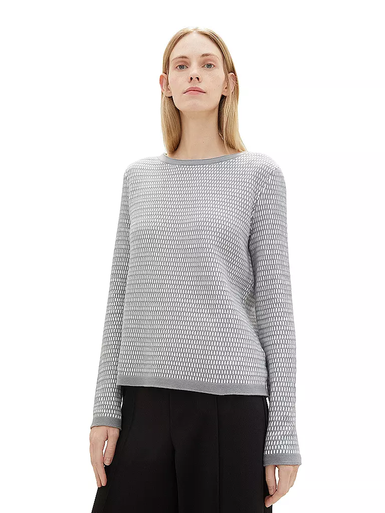 TOM TAILOR | Pullover  | Gris
