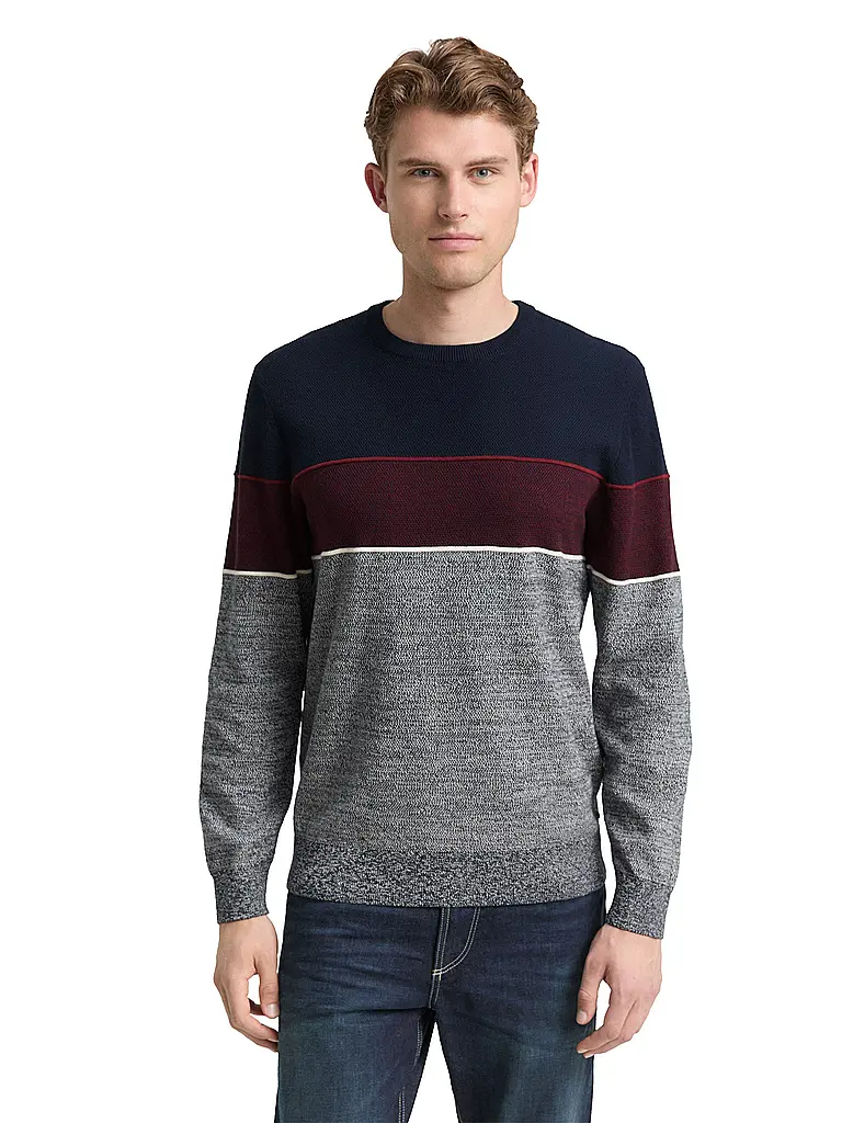 TOM TAILOR | Pullover  | Bleu
