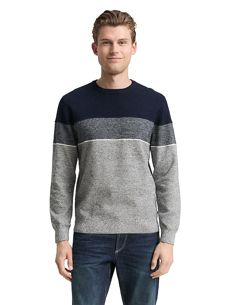 TOM TAILOR | Pullover  | Bleu