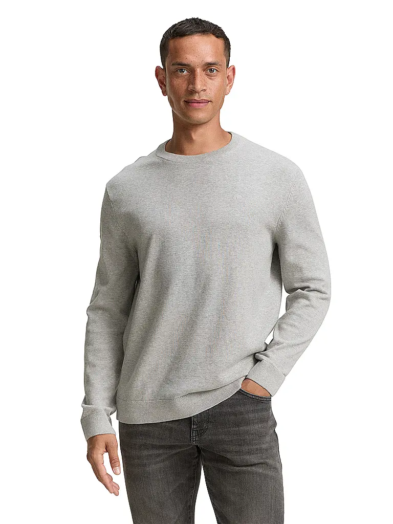 TOM TAILOR | Pullover  | grau