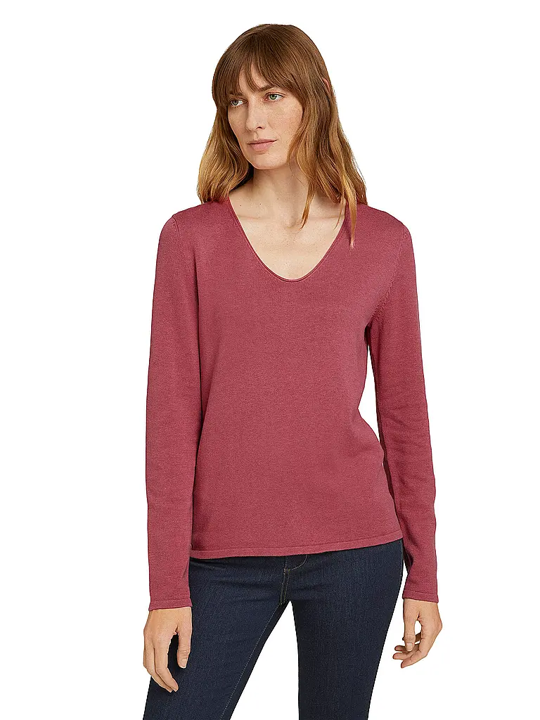 TOM TAILOR | Pullover  | pink