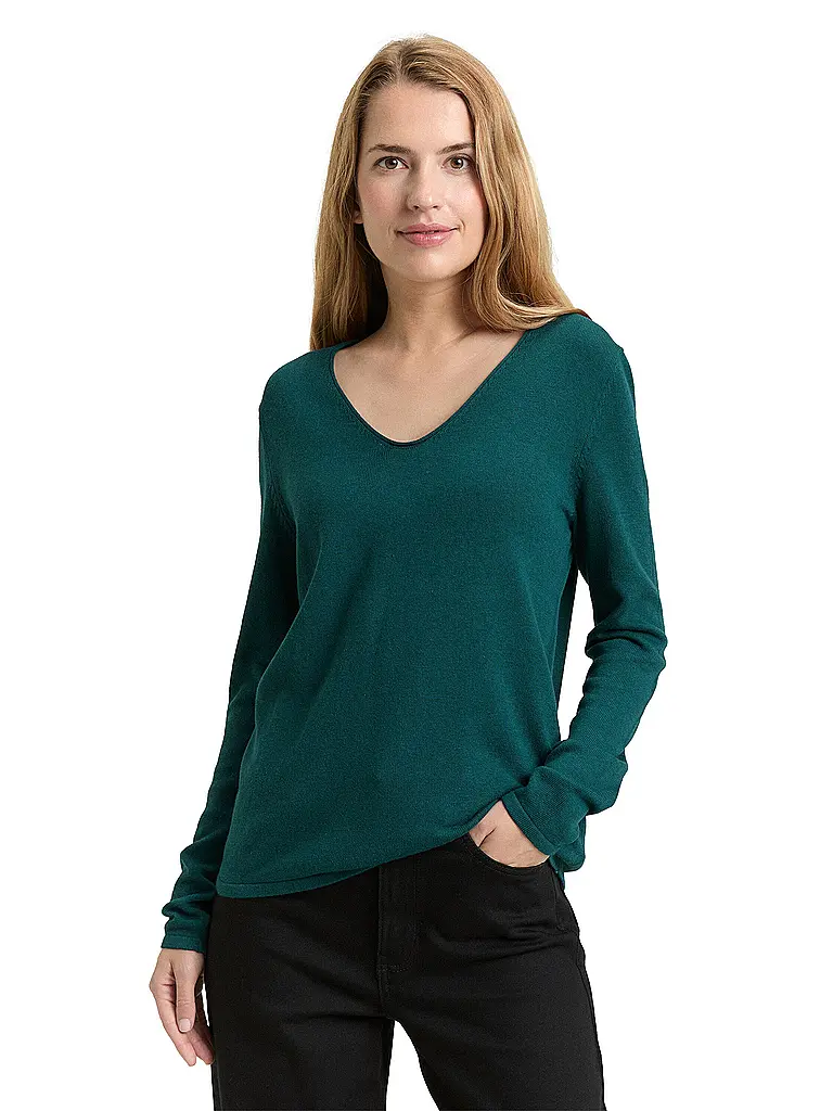 TOM TAILOR | Pullover  | Vert