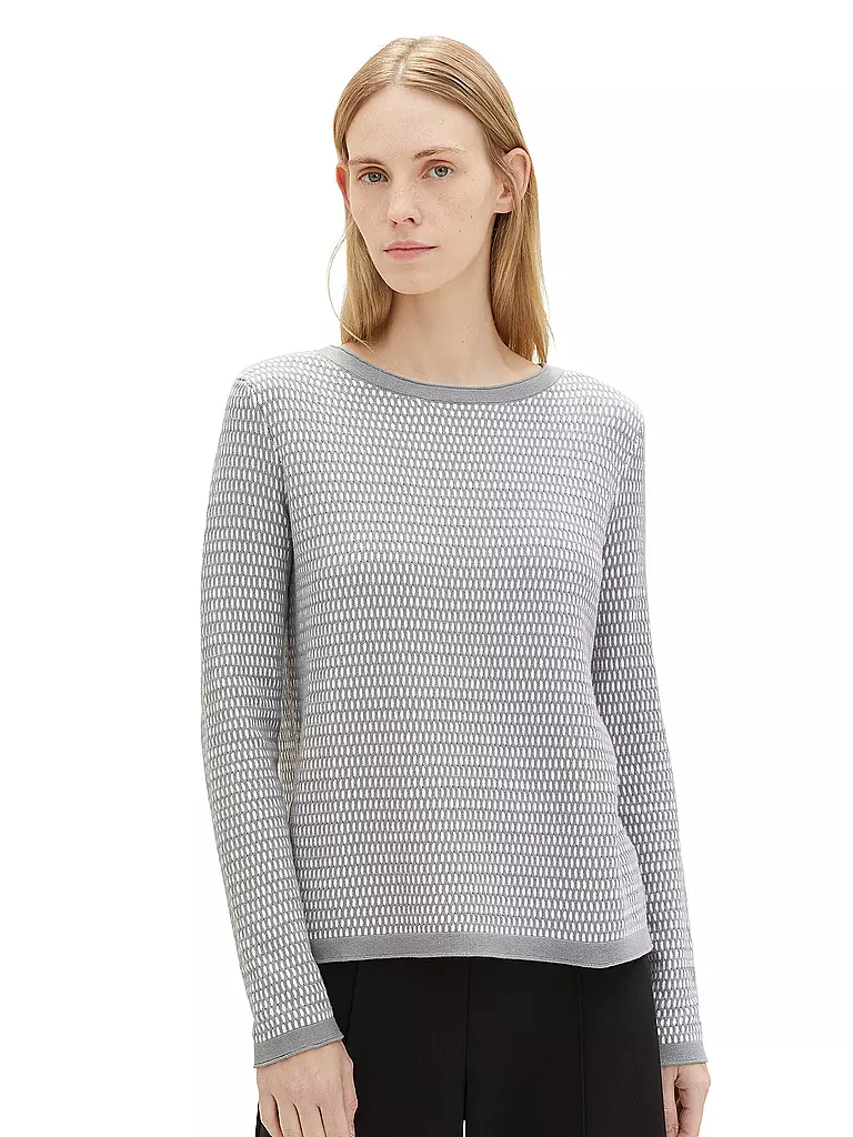TOM TAILOR | Pullover  | Gris