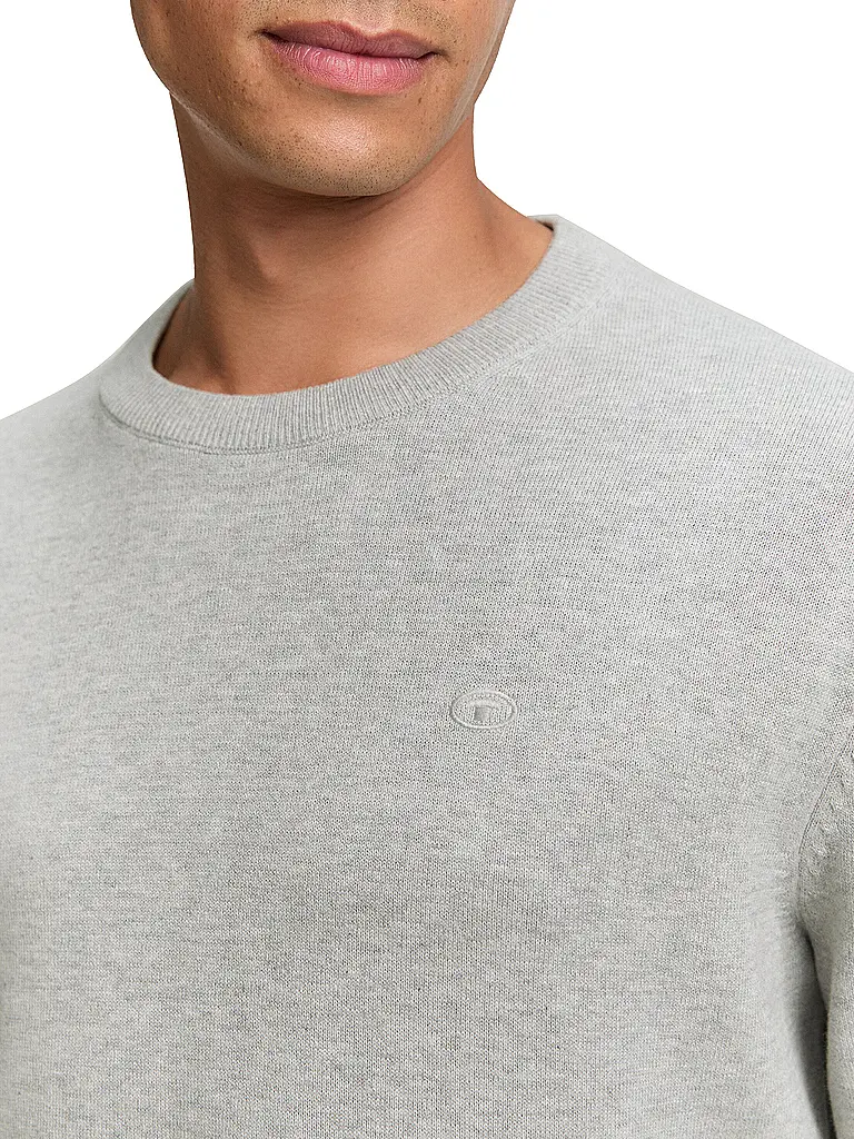TOM TAILOR | Pullover  | grau