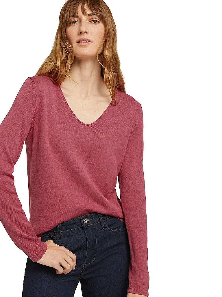 TOM TAILOR | Pullover  | pink