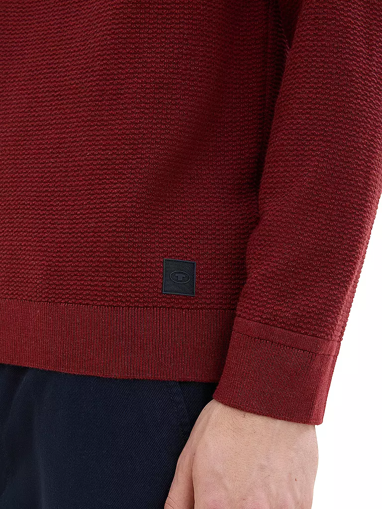 TOM TAILOR | Pullover  | Rouge