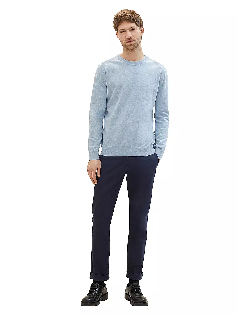 TOM TAILOR | Pullover Regular Fit | Bleu clair