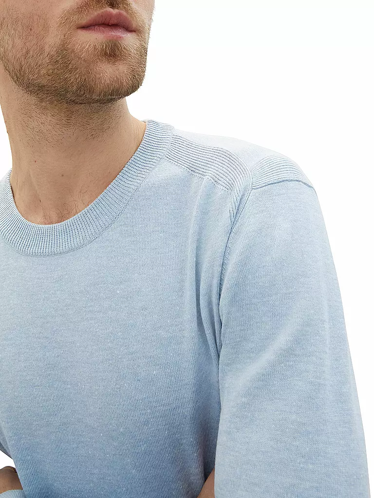 TOM TAILOR | Pullover Regular Fit | Bleu clair