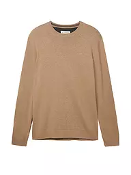 TOM TAILOR | Pullover | Marron