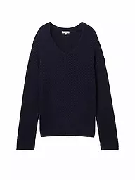 TOM TAILOR | Pullover | Bleu foncé