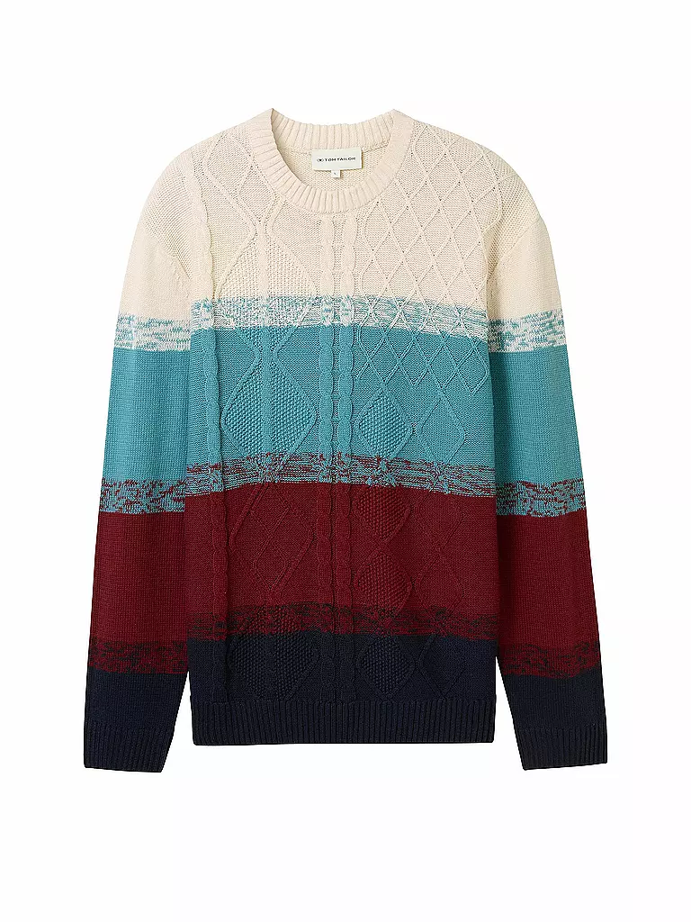 TOM TAILOR | Pullover | Pétrole