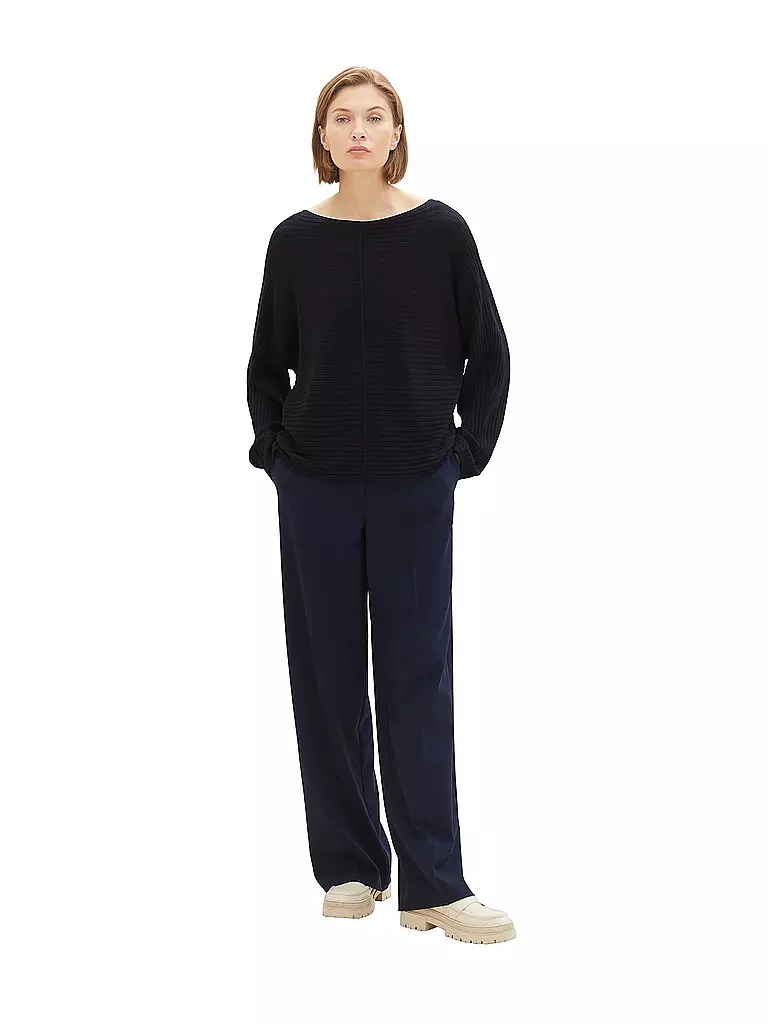 TOM TAILOR | Pullover | Bleu foncé