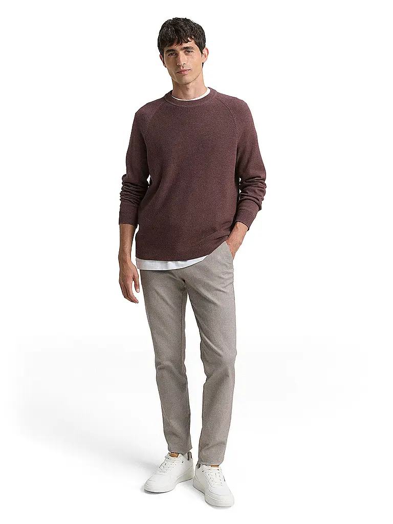 TOM TAILOR | Pullover | Marron
