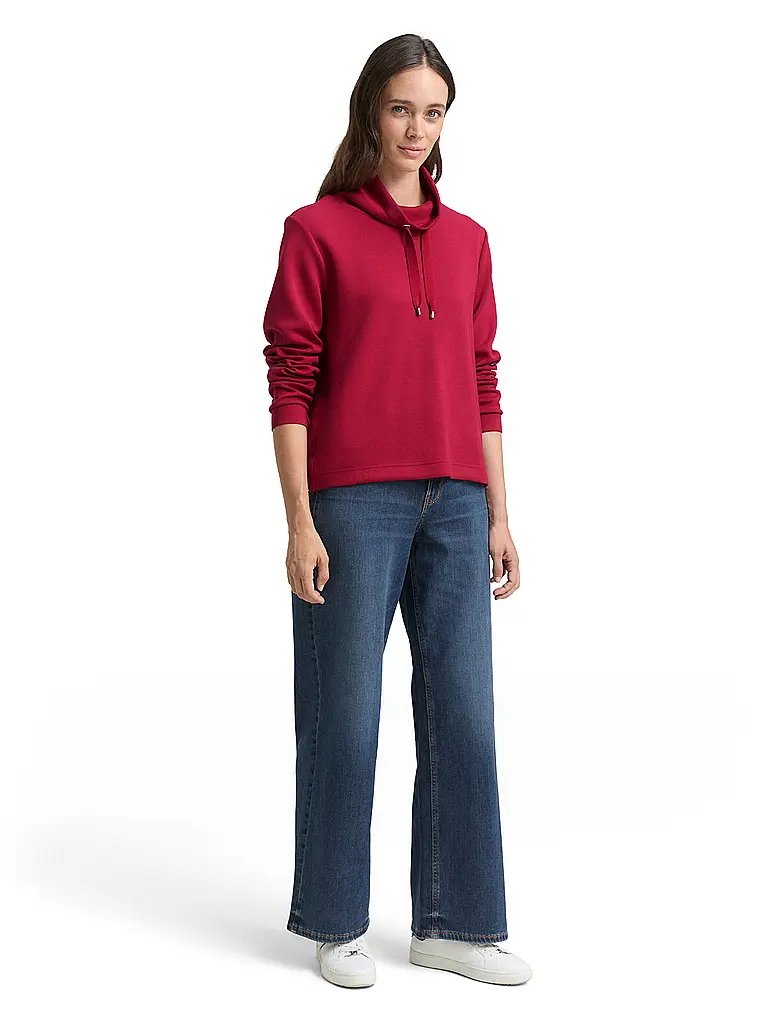 TOM TAILOR | Pullover | Rouge foncé