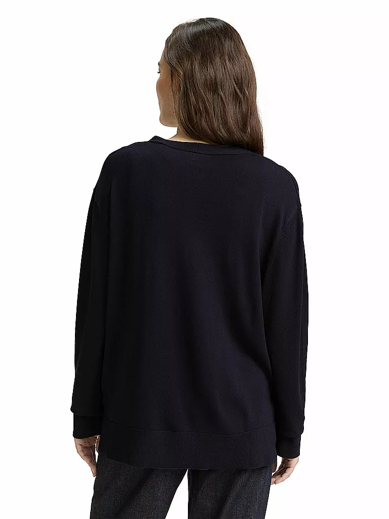 TOM TAILOR | Pullover | dunkelblau