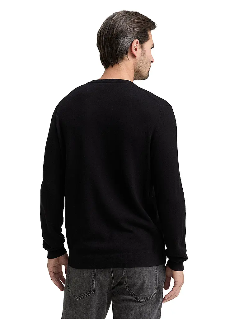 TOM TAILOR | Pullover | schwarz
