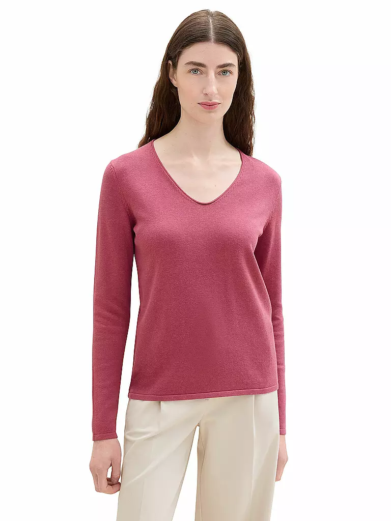 TOM TAILOR | Pullover | Rose vif