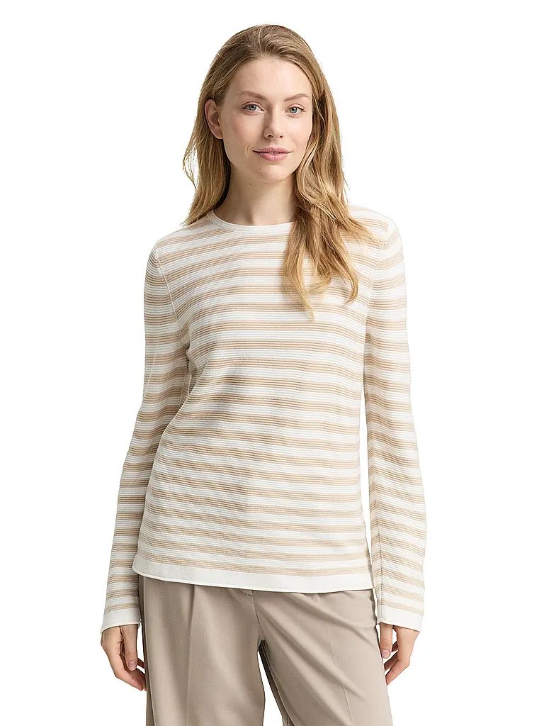 TOM TAILOR | Pullover | weiss
