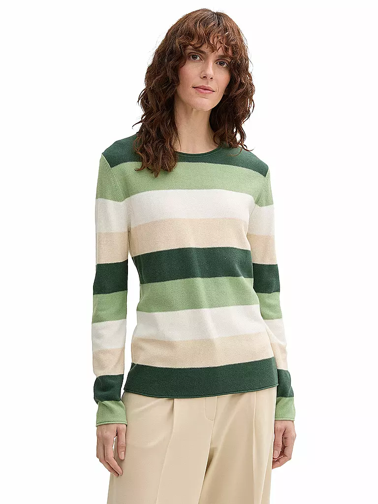 TOM TAILOR | Pullover | grün