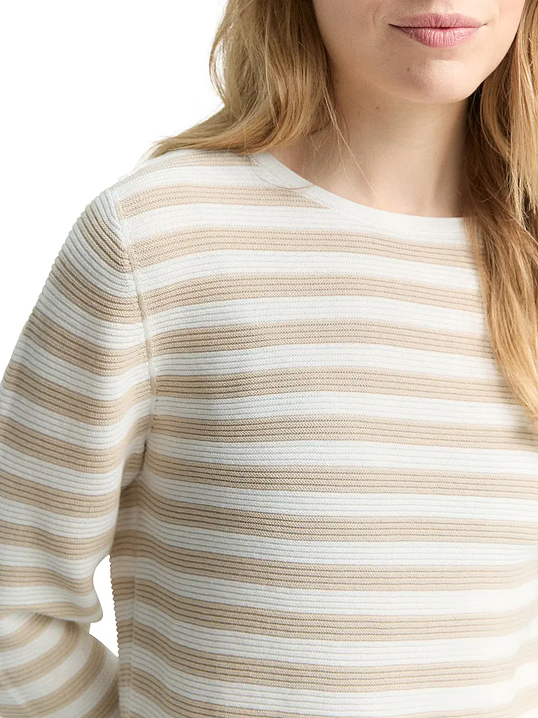 TOM TAILOR | Pullover | weiss
