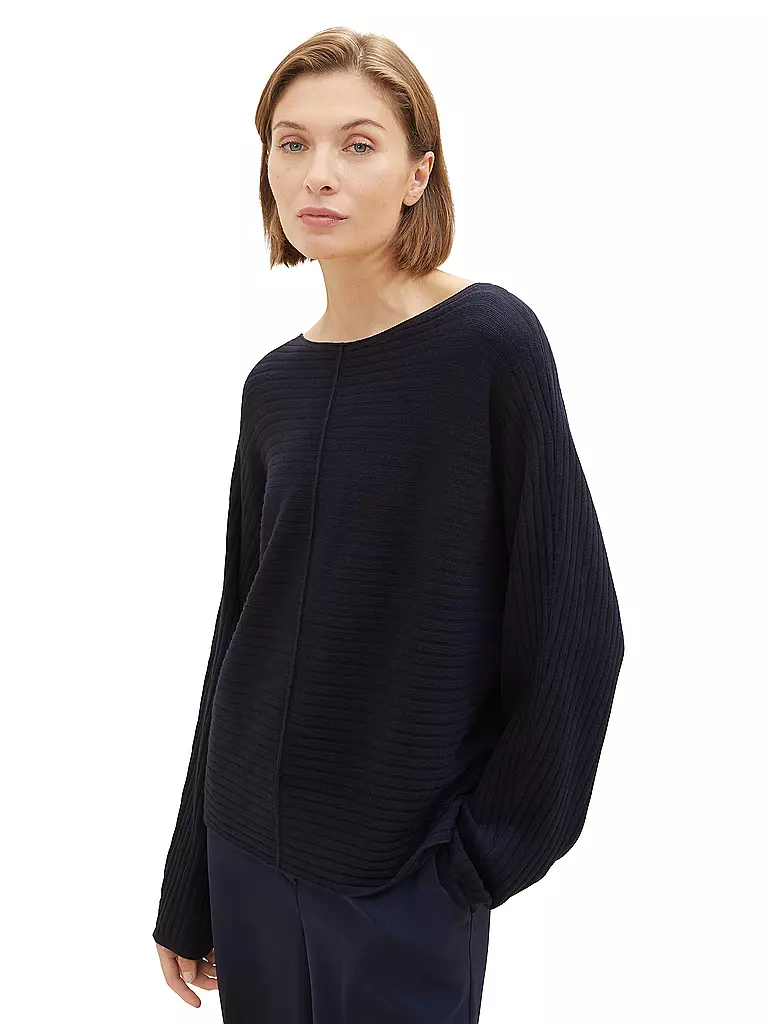 TOM TAILOR | Pullover | Bleu foncé