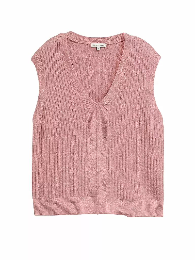 TOM TAILOR | Pullunder | rosa